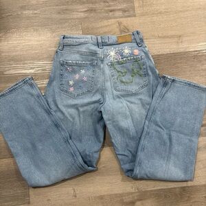 Hollister Light Blue Ultra High-Rise Jeans
